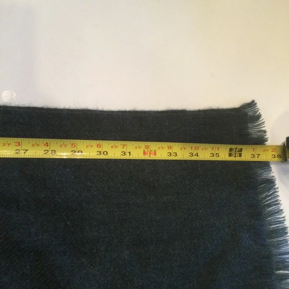 Pistil Herringbone Pattern Wool Blend Scarf